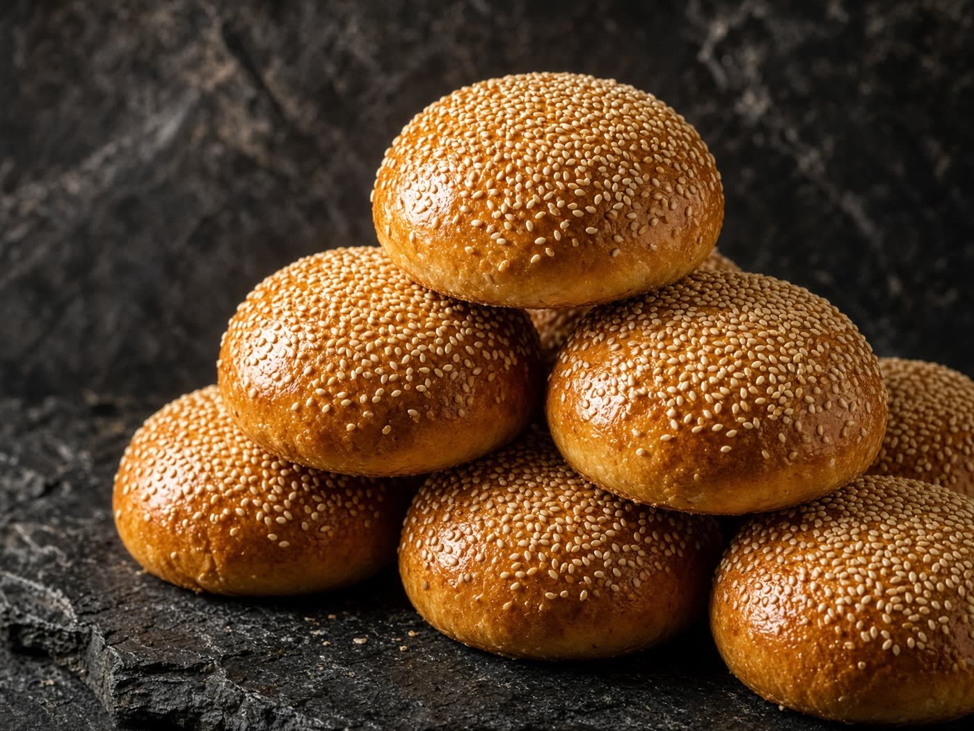 Sesame Burger Buns